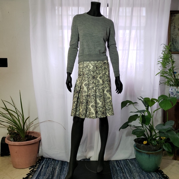 🌚Marni Floral Multi Texture Skirt - Picture 2 of 8